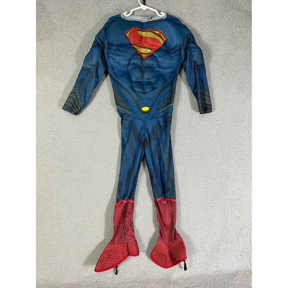 Rubies Superman Man‎ of Steel Jumpsuit Costume Kids Small DC Comics